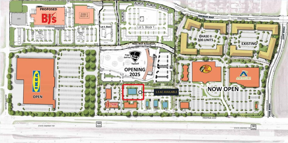 Primary Photo Of 3560 S State Highway 161, Grand Prairie Land For Sale