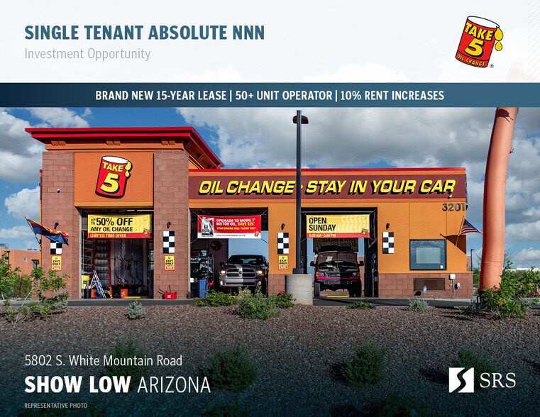 Primary Photo Of 5802 White Mountain Rd, Show Low Auto Repair For Sale