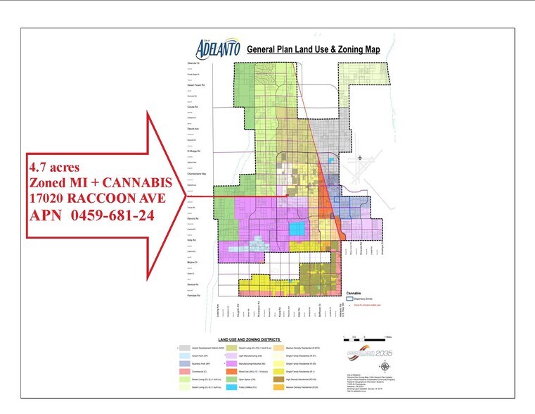 More Photos Of 17020 Raccoon Ave, Adelanto Land For Sale