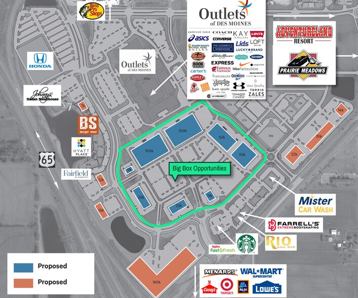 More Photos Of Hubbell Ave And Bass Pro Dr, Altoona General Retail For Lease