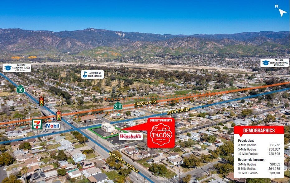More Photos Of 2895 N Waterman Ave, San Bernardino Freestanding For Lease
