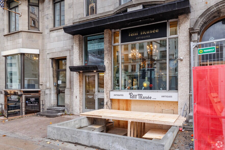 More Photos Of 1494 Rue Sherbrooke O, Montréal Storefront Retail Office For Sale