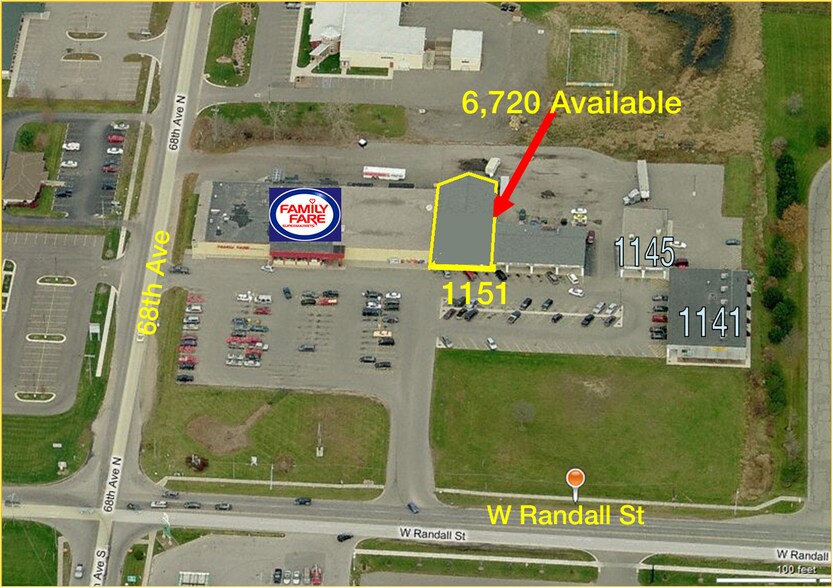 More Photos Of 1151-1181 W Randall St, Coopersville General Retail For Lease