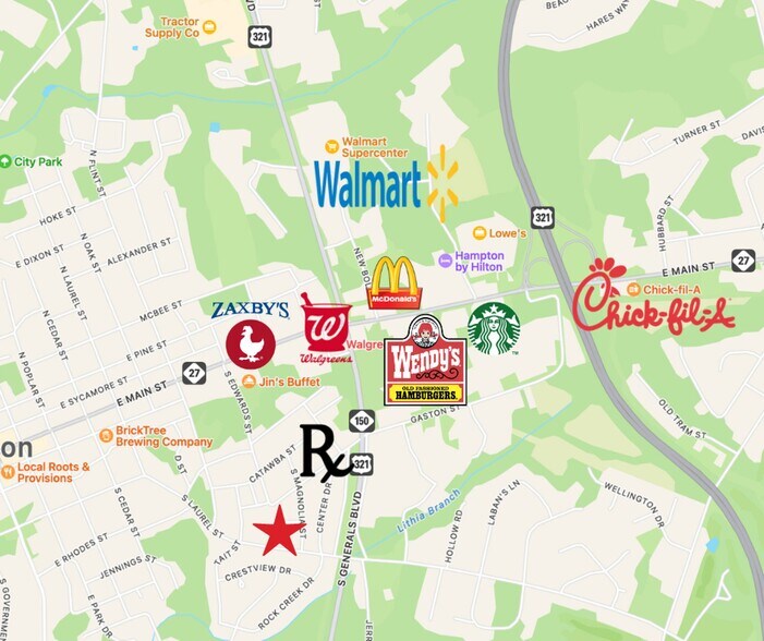 More Photos Of 853 S Laurel St, Lincolnton Medical For Sale