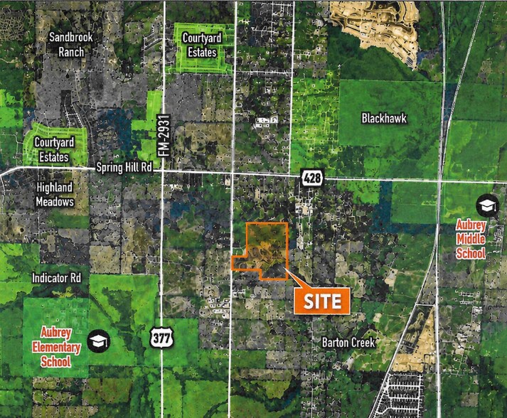 More Photos Of 6832 FM 2931, Aubrey Land For Sale