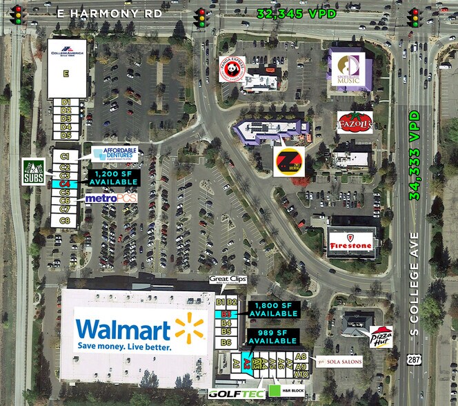 Primary Photo Of 4600-4637 S Mason St, Fort Collins Unknown For Lease
