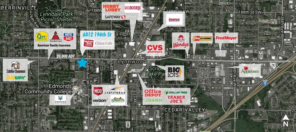 More Photos Of 6812-6820 196th St SW, Lynnwood Storefront Retail Office For Lease