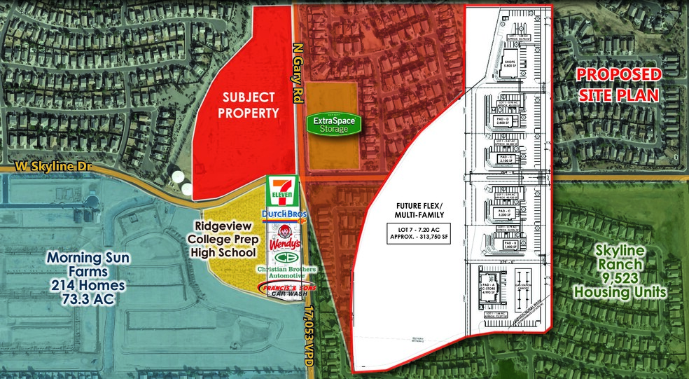 Primary Photo Of NWC of Skyline Dr & Gary Rd, San Tan Valley Land For Lease