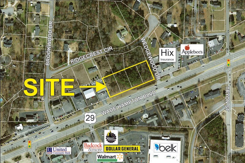 More Photos Of 1864 W Wade Hampton Blvd, Greer Land For Sale