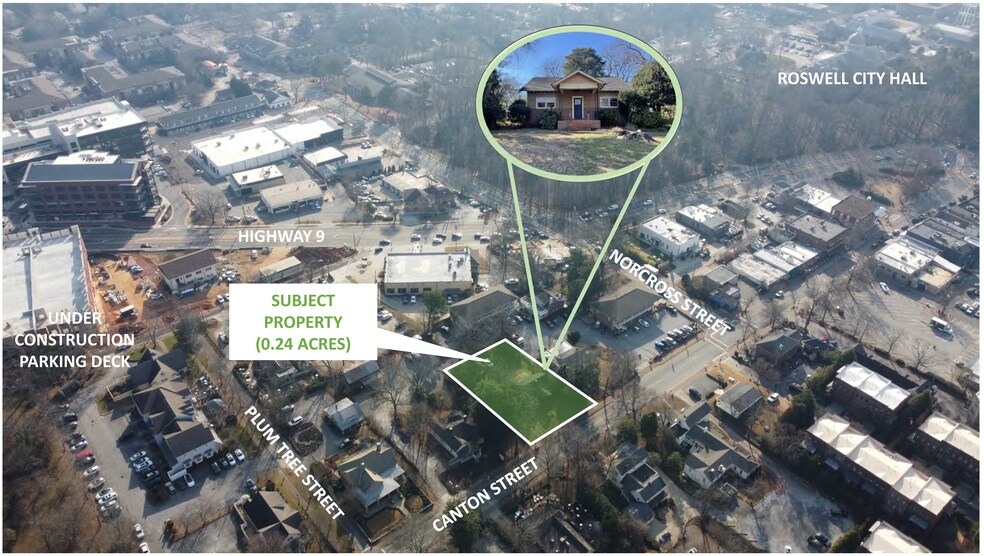Primary Photo Of 1015 Canton St, Roswell General Retail For Sale