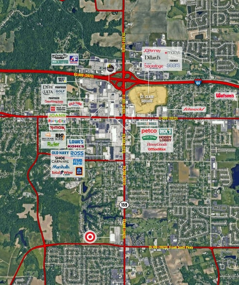 More Photos Of 10850 Lincoln Trl, Fairview Heights Land For Sale