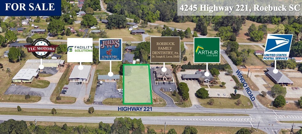 Primary Photo Of 4245 Highway 221, Roebuck Land For Sale