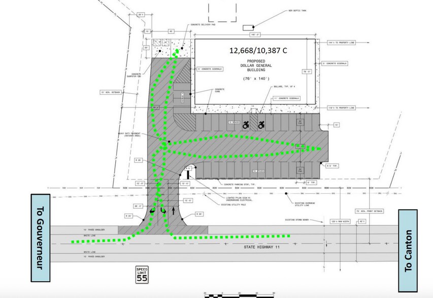 More Photos Of 4247 US Highway 11, De Kalb Junction General Retail For Sale
