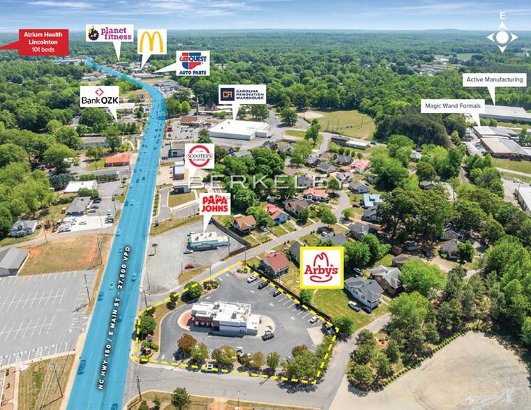 More Photos Of 2216 E Main St, Lincolnton Fast Food For Sale