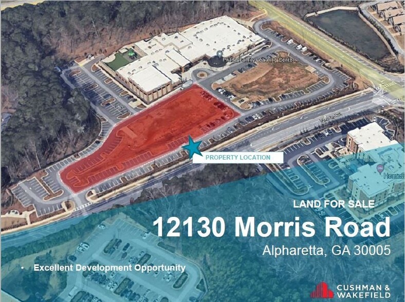Primary Photo Of 12130 Morris Rd rd, Alpharetta Land For Sale