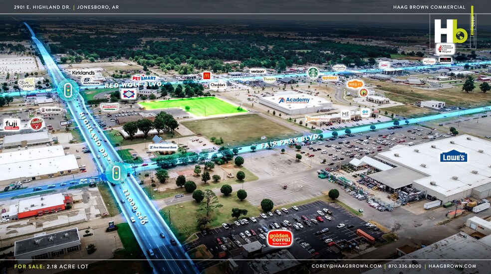 More Photos Of 2901 E Highland Dr, Jonesboro Land For Sale