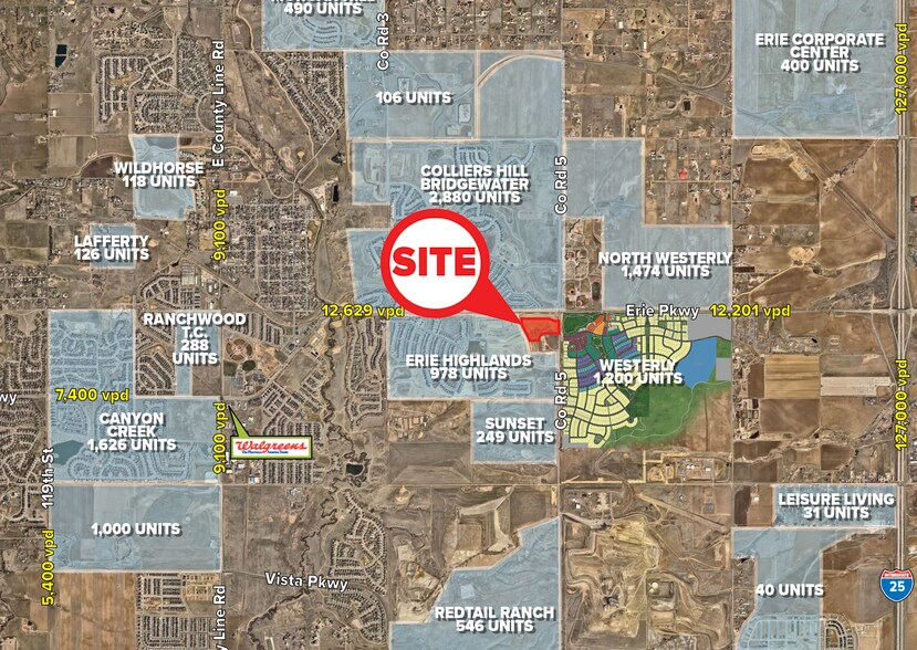 More Photos Of Erie Pkwy and County Road 5, Erie Land For Sale