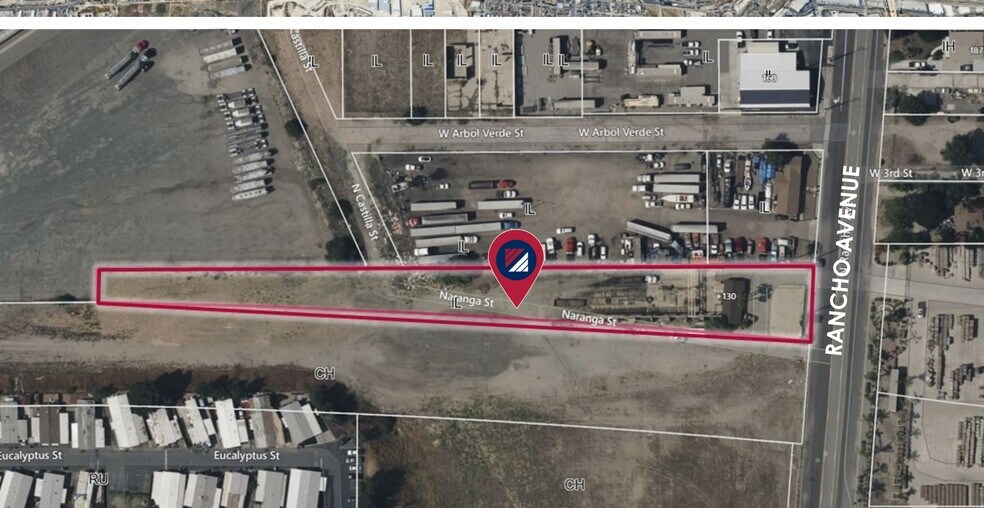 Primary Photo Of 130 N Rancho Ave, San Bernardino Contractor Storage Yard For Sale