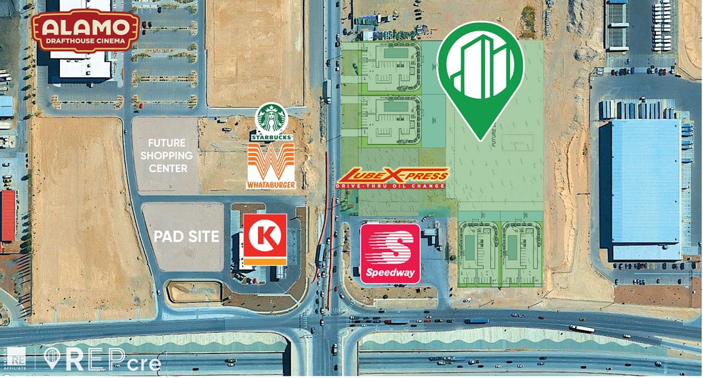 More Photos Of 1350 Joe Battle Blvd, El Paso Service Station For Lease