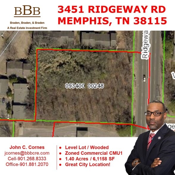 More Photos Of 3451 Ridgeway Rd, Memphis Land For Lease