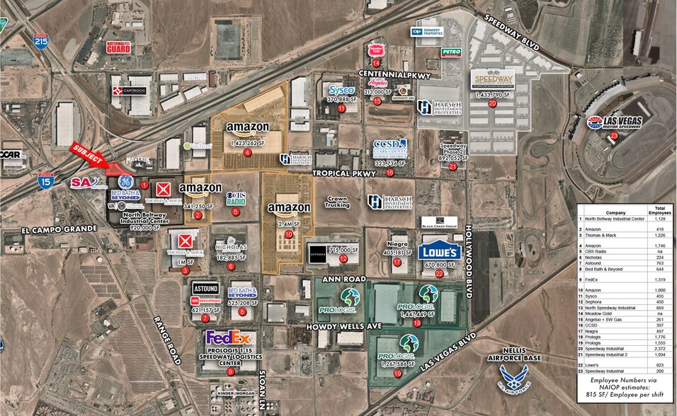 More Photos Of SWC I-15 and Tropical Pkwy, Las Vegas Land For Sale