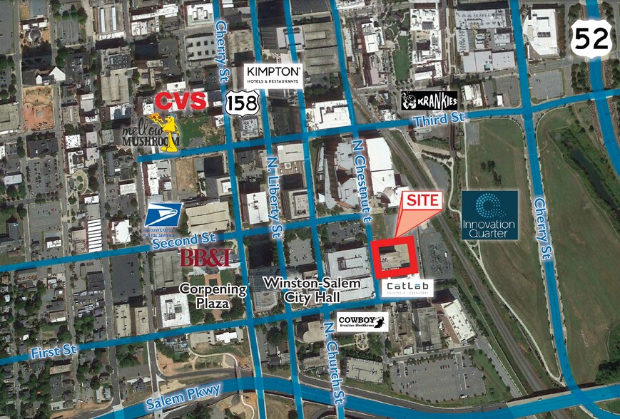 More Photos Of 101 N Chestnut St, Winston-Salem Medical For Lease