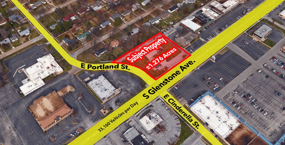 Primary Photo Of 1525 S Glenstone Ave, Springfield Land For Sale