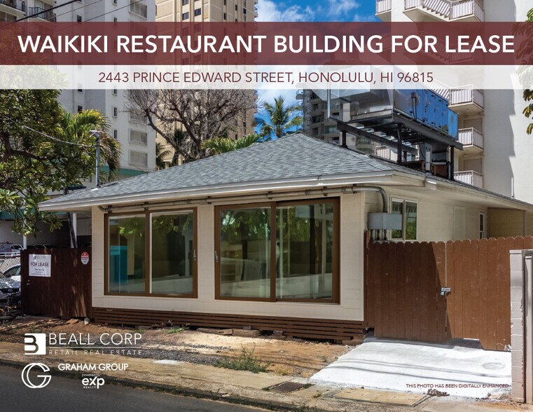 More Photos Of 2443 Prince Edward St, Honolulu Restaurant For Lease