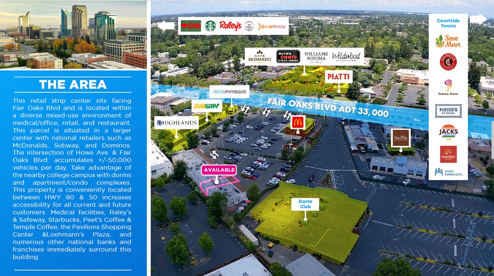 More Photos Of 2326 Fair Oaks Blvd, Sacramento Storefront For Lease