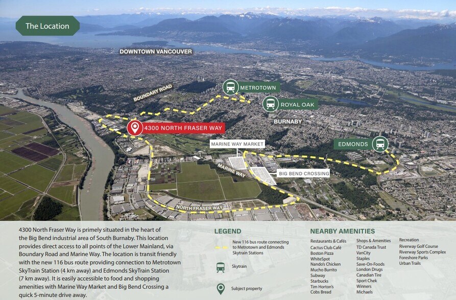 More Photos Of 4300 N Fraser Way, Burnaby Office For Sale