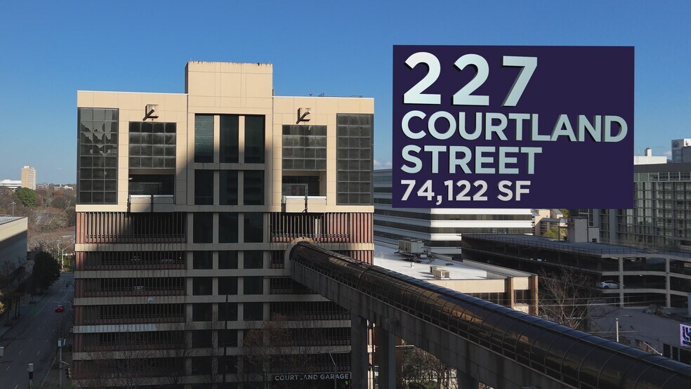 Primary Photo Of 227 Courtland St NE, Atlanta Parking Garage For Lease