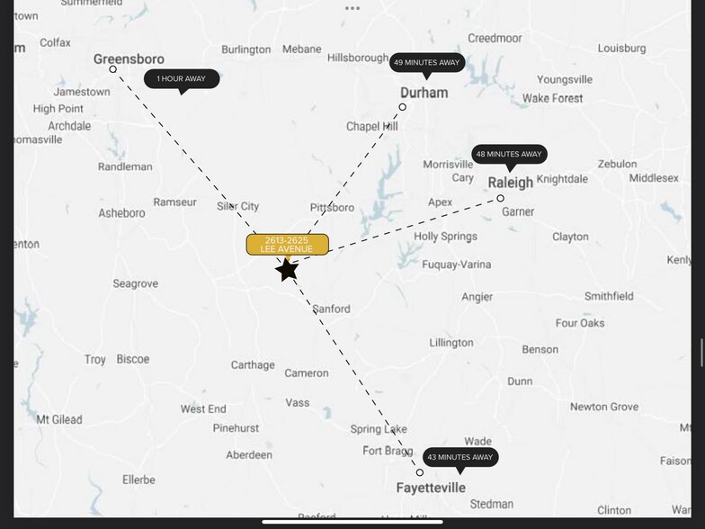 More Photos Of 2613-2625 Lee Ave, Sanford Manufacturing For Sale