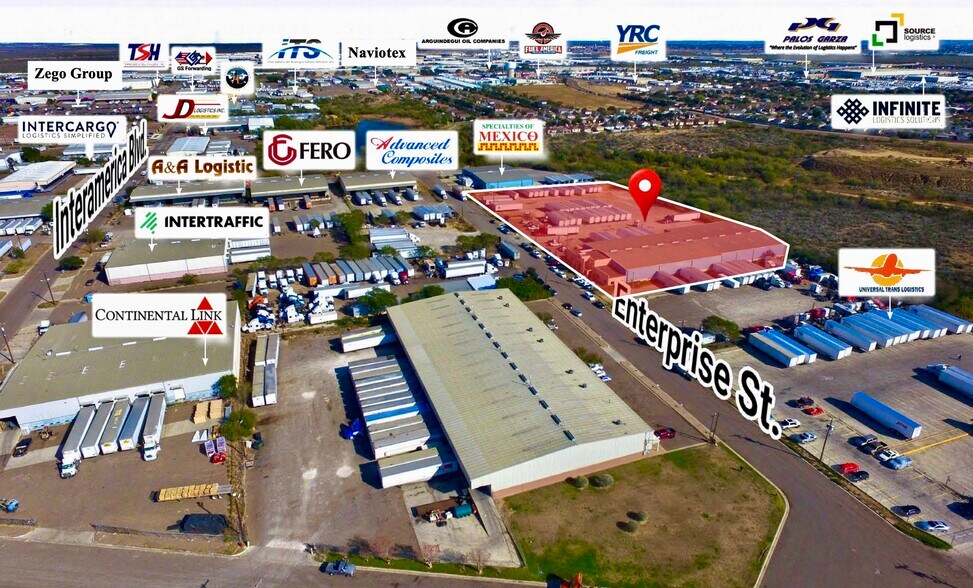 More Photos Of 705 Enterprise St, Laredo Distribution For Sale