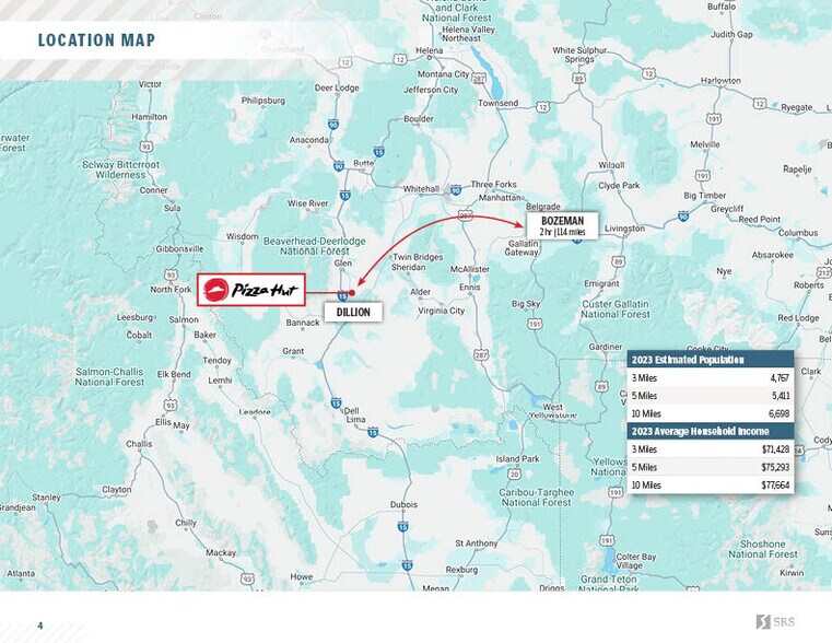 More Photos Of 800 N Idaho St, Dillon Fast Food For Sale