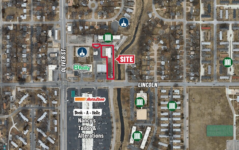 More Photos Of 4900 & 4930 E. Lincoln, Wichita Restaurant For Sale