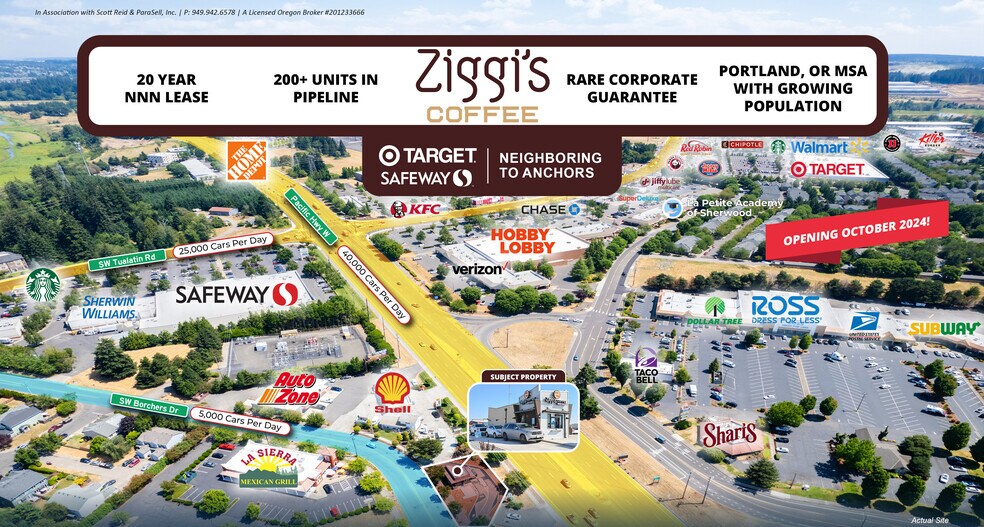 Primary Photo Of 21003 SW Pacific Hwy, Sherwood Fast Food For Sale