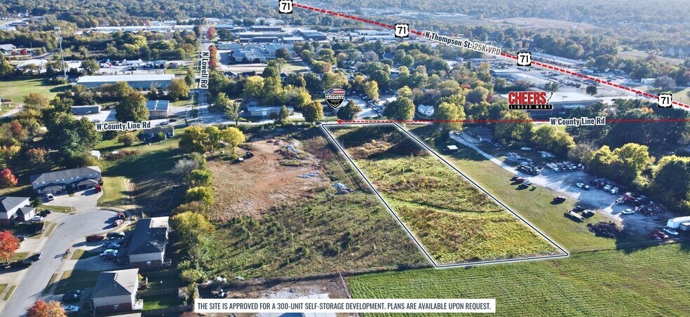 More Photos Of 560 W County Line Rd, Springdale Land For Sale