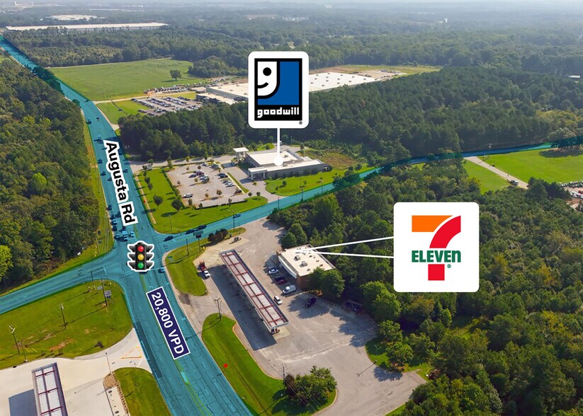 More Photos Of 7803 Augusta Rd, Piedmont Service Station For Sale