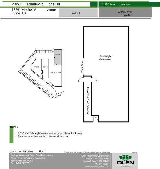 More Photos Of 17781-17791 Mitchell Ave N, Irvine Light Distribution For Lease
