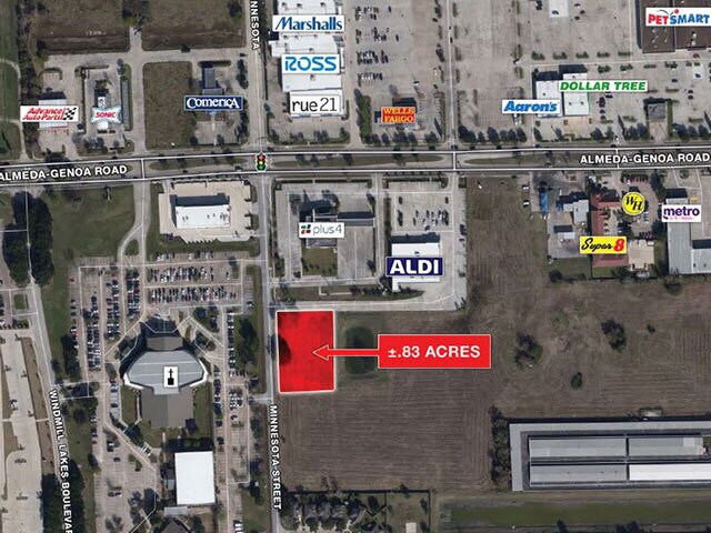 Primary Photo Of 9998 Almeda Genoa Rd, Houston Land For Sale