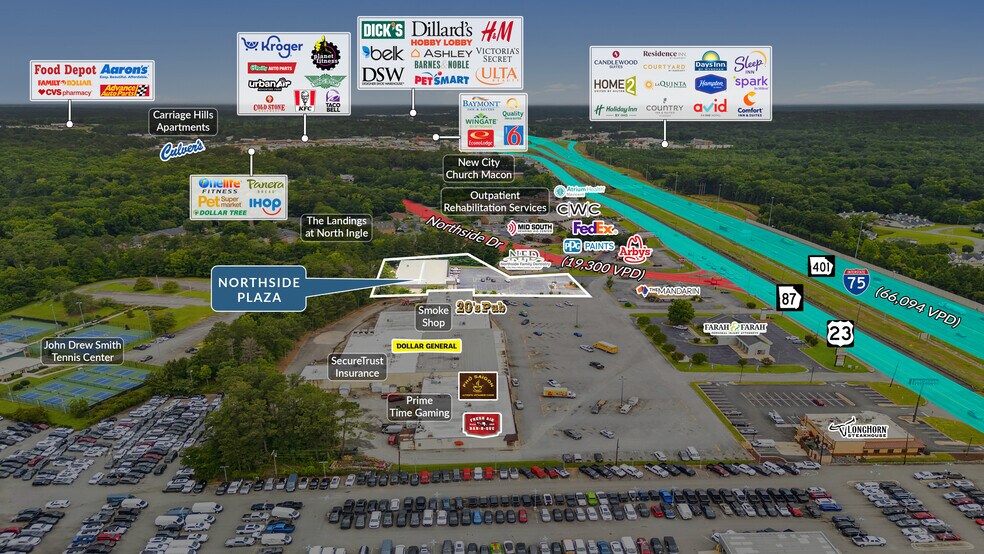 More Photos Of 3200 Northside Dr, Macon Department Store For Sale