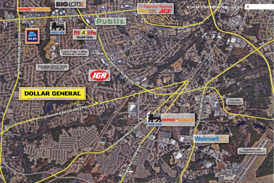 More Photos Of 3482 Cumberland rd, Fayetteville General Retail For Sale