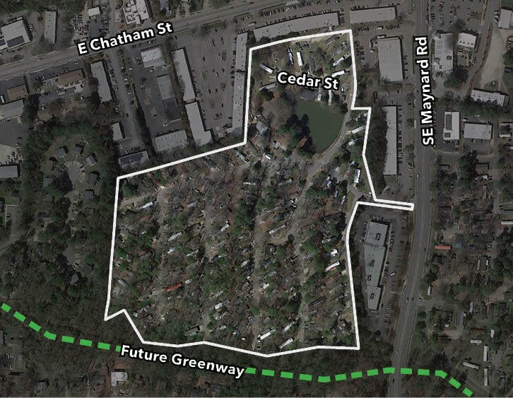 More Photos Of 607 Cedar St, Cary Land For Sale