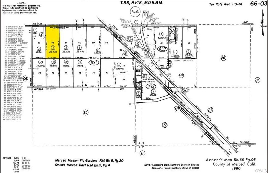 More Photos Of 2246 E Mission Ave, Merced Land For Sale
