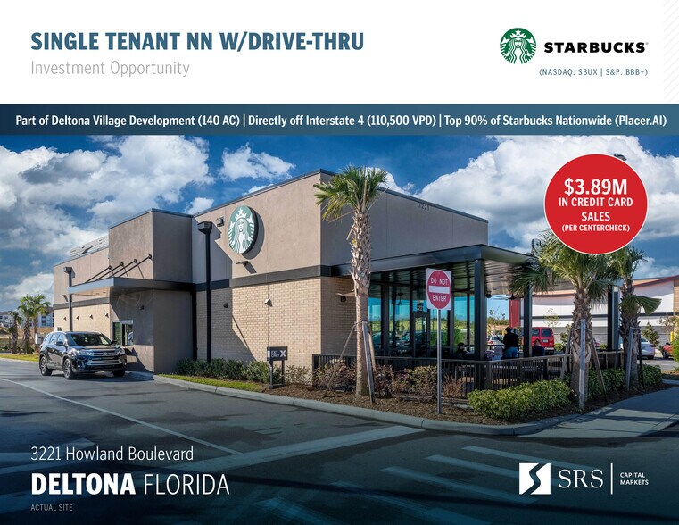 Primary Photo Of 3221 Howland Blvd, Deltona Restaurant For Sale