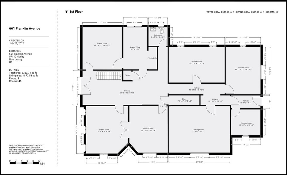 More Photos Of 661 Franklin Ave, Nutley Office Residential For Sale