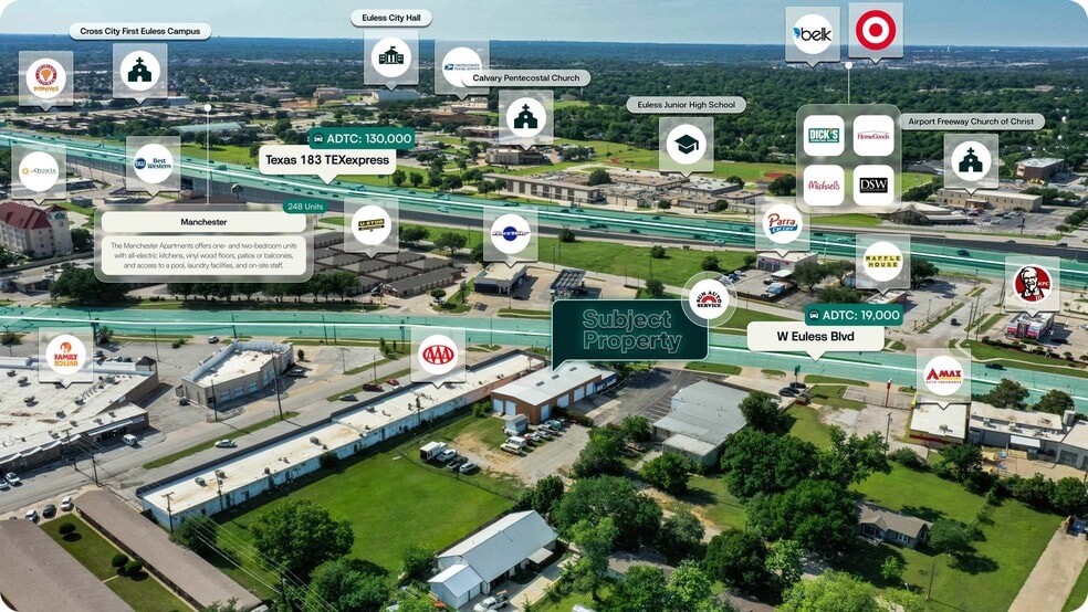 More Photos Of 219 W Euless Blvd, Euless Auto Repair For Sale