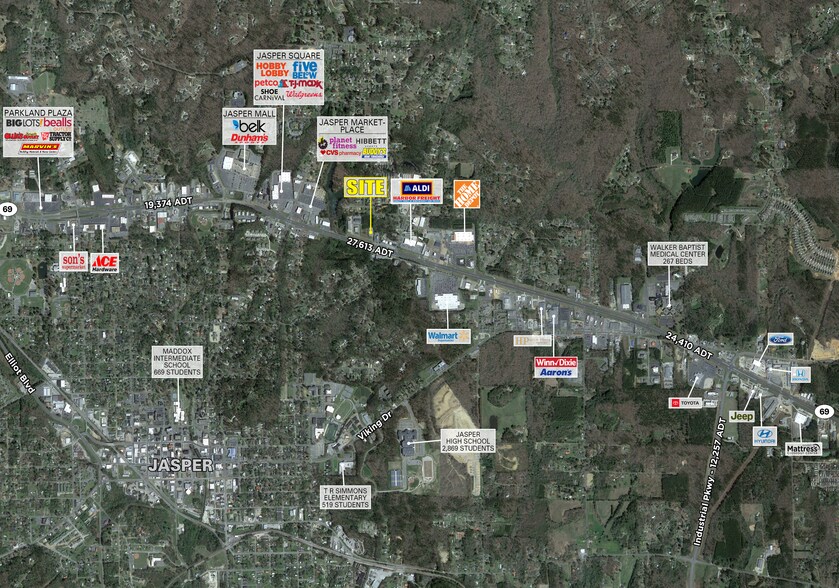 More Photos Of 1160 Highway 78 E, Jasper Storefront For Lease