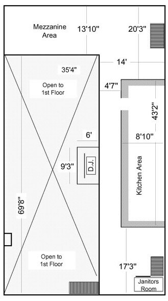 More Photos Of 17 S 1st St, Alhambra Restaurant For Sale