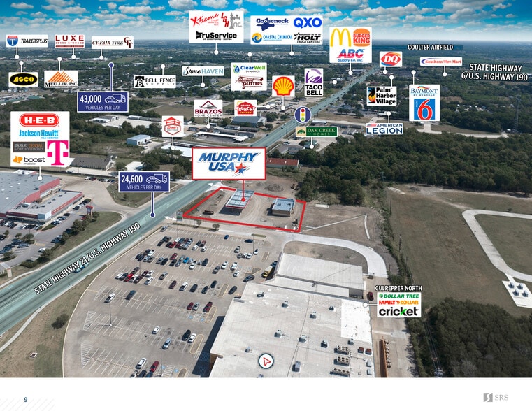 More Photos Of 2001 E Hwy 21, Bryan Storefront For Sale